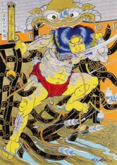 武者絵I 2005年91cm×72.7cm アクリル絵具/キャンバス